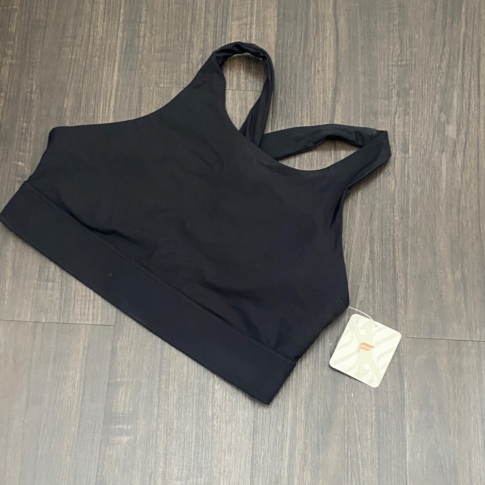 Fabletics Black Racerback Bra